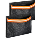 2pcs PVC Mesh Storage Bag for RV Car Campers with Reflective Strip