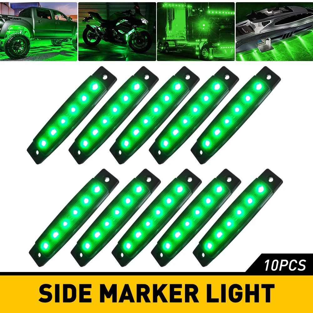 6LED Clearance Side Marker Light for Truck Trailer (Fits )