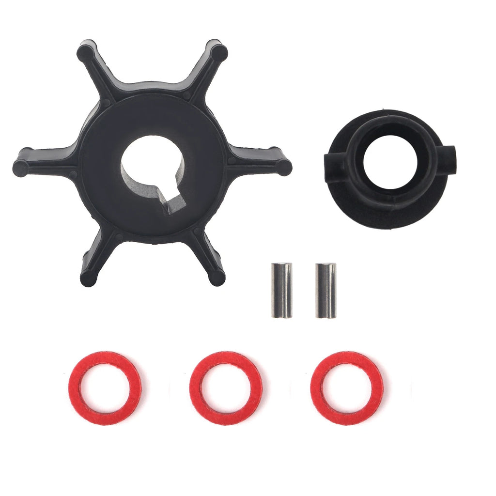 Water Pump Impeller Service Kit for Yamaha 2 Stroke 2HP Outboard (646-44352-01)