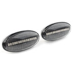 LED Dynamic Side Marker Sequential Blinker Amber Lights for Mazda 2 3 5 MPV