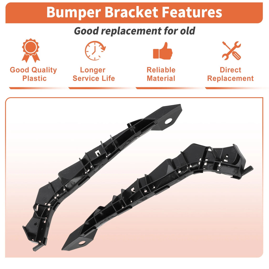 Bumper Bracket Set of 2 for Subaru Legacy Outback (2010–2014) No.57707AJ52A/57707AJ53A