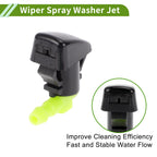 Windshield Washer Nozzle Set of 2 with Y Hose Connector for Ford (2008–2011)