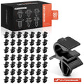 50Pcs Nylon Hood Latch Release Cable Retainer Clips for Dodge Jeep 