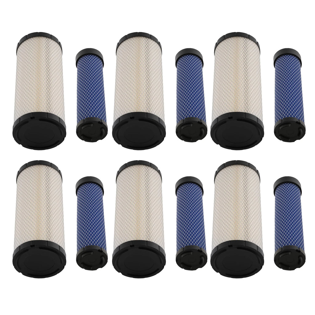 6x Outer & Inner Air Filter for John Deere RE68048 RE68049 (Wix 46489–46490)