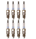 Set of 8 Platinum TT Spark Plugs for Chevrolet Ford GMC V8 (0.040 Gap)
