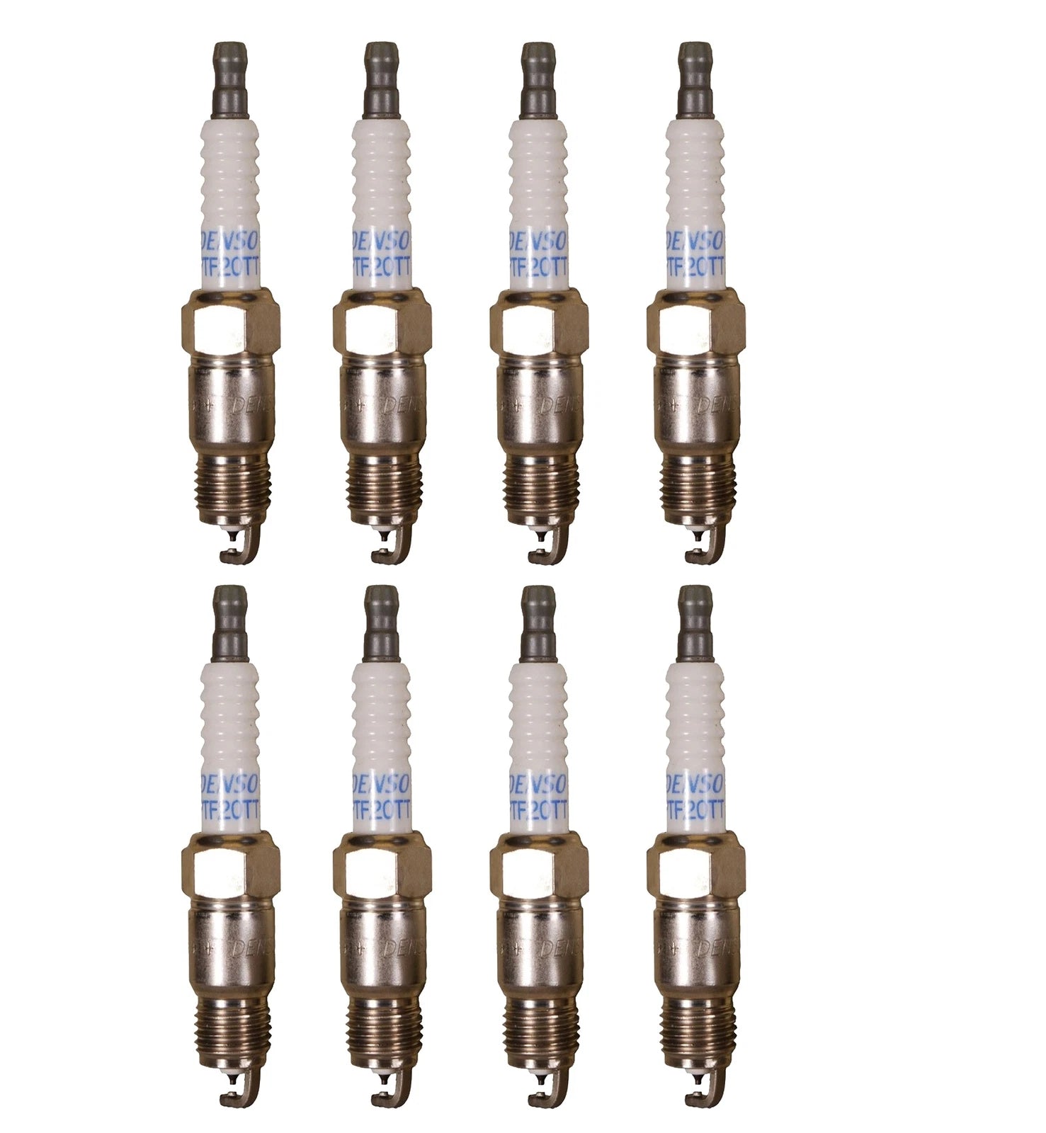 Set of 8 Platinum TT Spark Plugs for Chevrolet Ford GMC V8 (0.040 Gap)