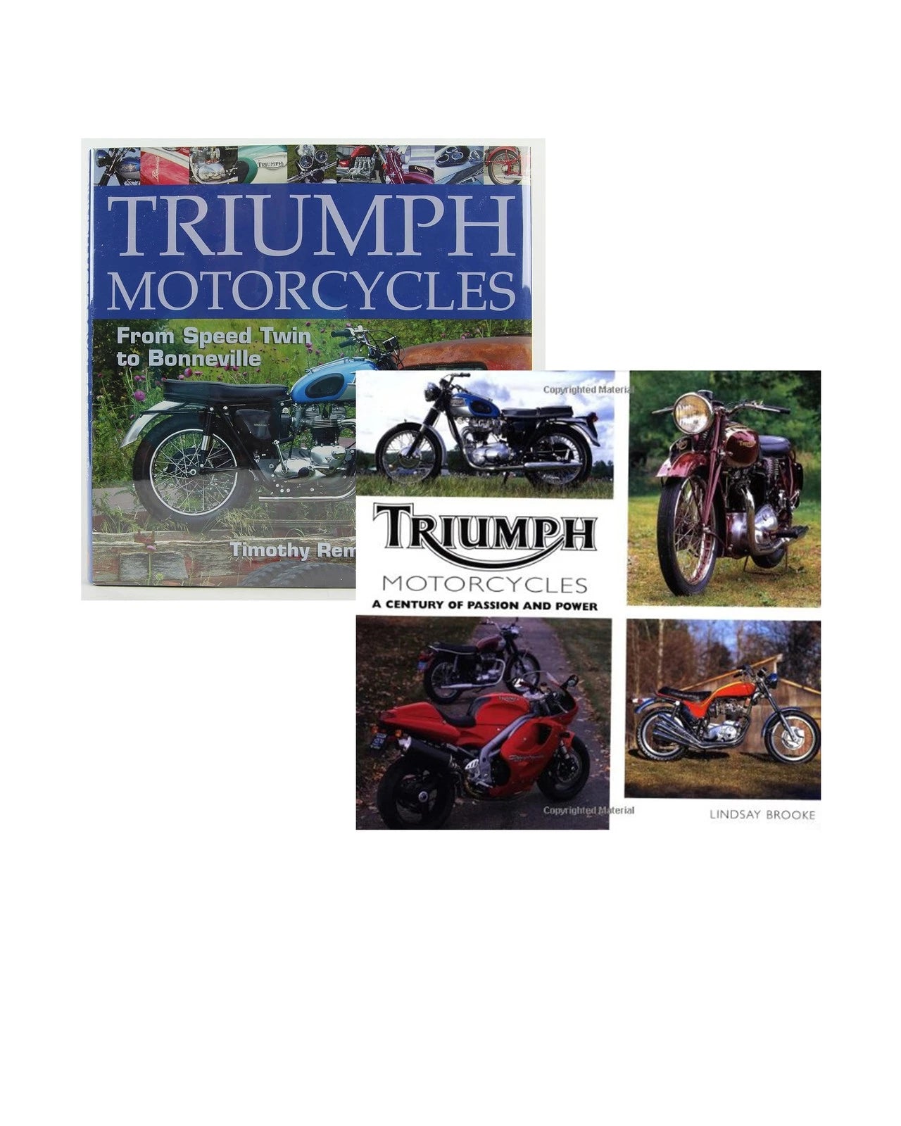 Triumph Motorcycles 2 Book Set for Motorcycle Enthusiasts
