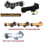 Switchback LED Front DRL Turn Signal Lights for Tesla Model 3, Model Y