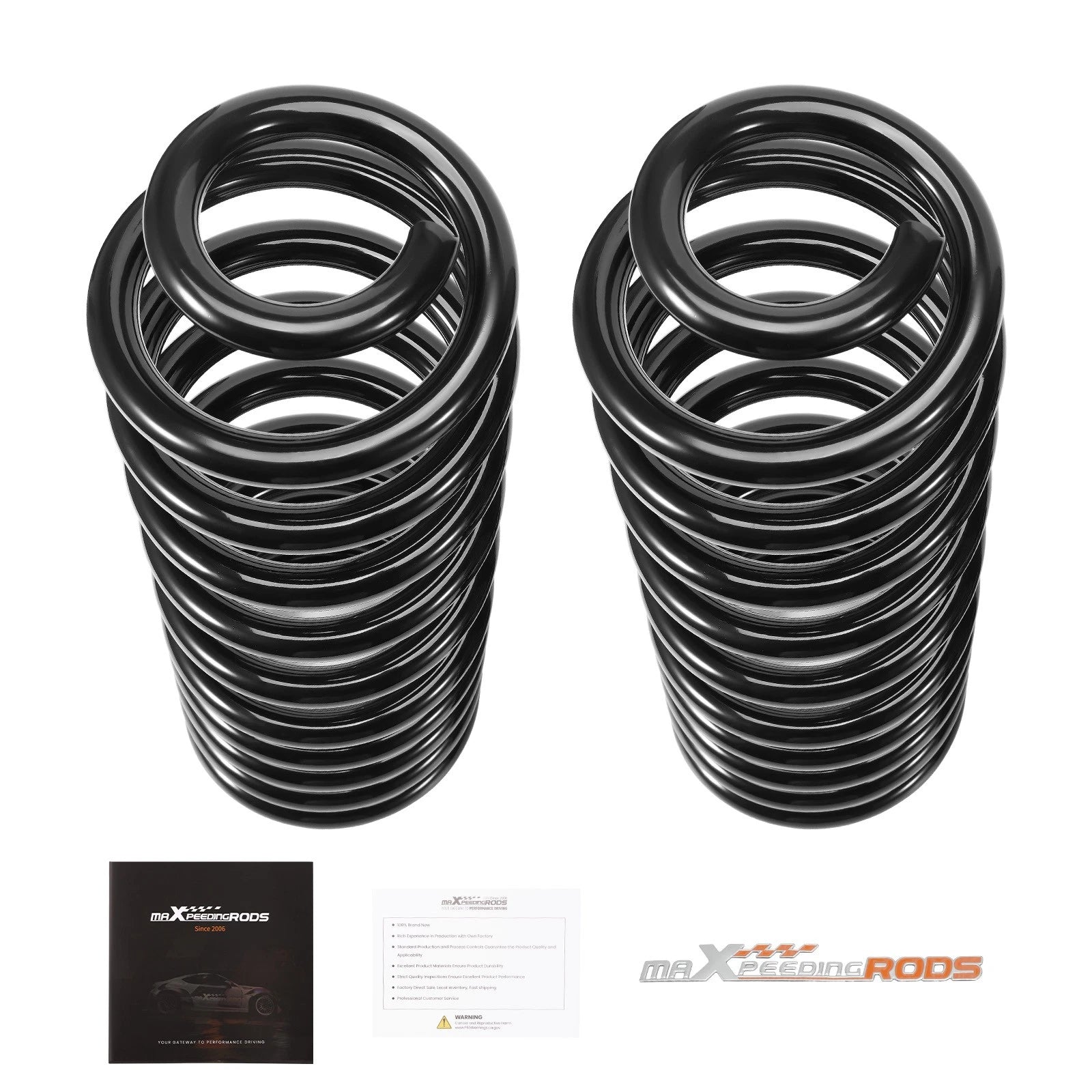 Rear Heavy Duty Coil Spring Kit for Ram 1500 (2009–2018) 2WD/4WD 1-2" Lift
