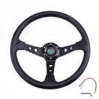 14" Steering Wheel for Logitech G27 G29 G920 G923 Adapter Plate