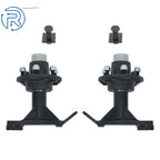 Pair of 6 × 5.5 Lug Wheels for Shipping Container (Bolt-on Spindle Kit)