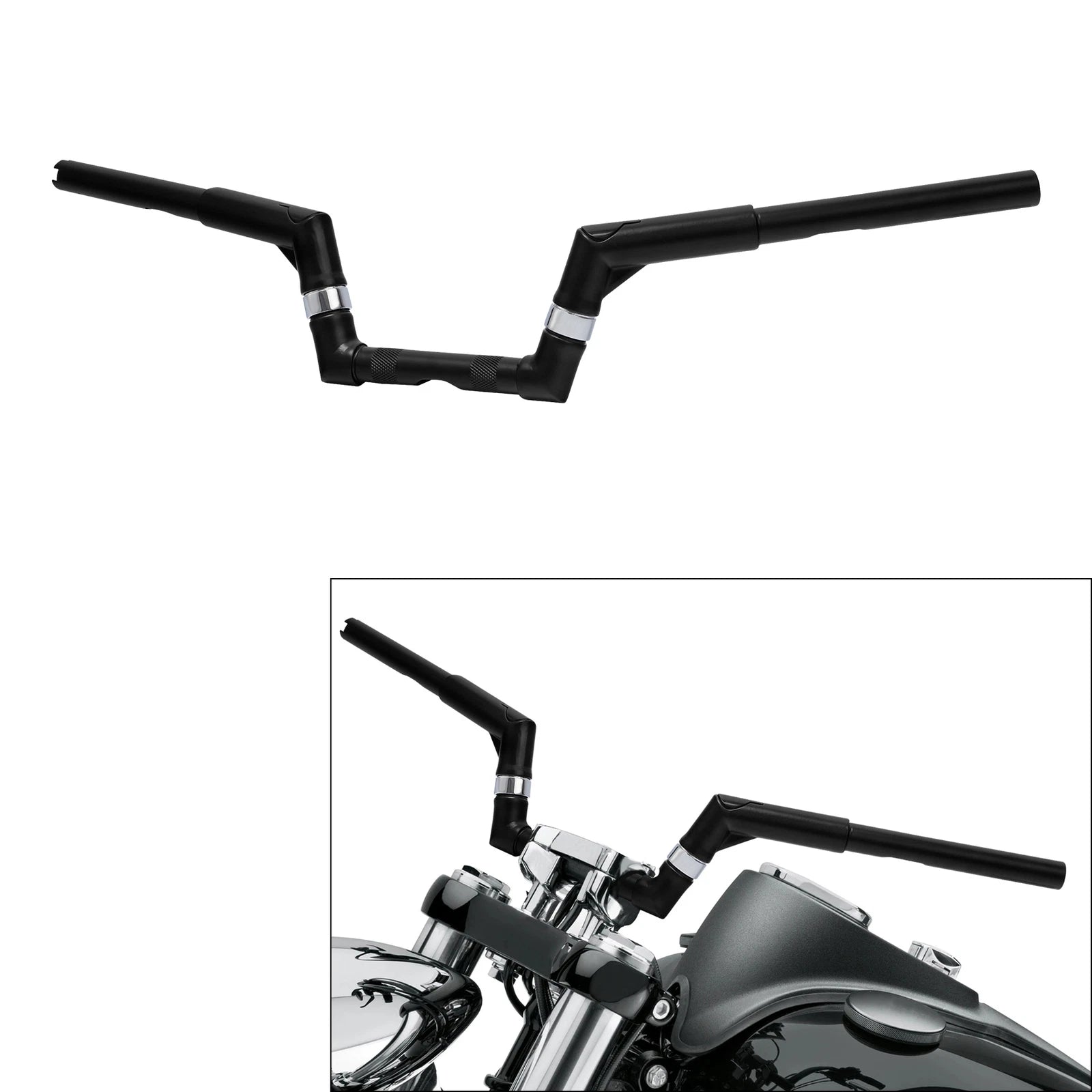 4" Rise Ape Hanger Handlebar for Harley Sportster XL883 XL1200 (2004–2023)