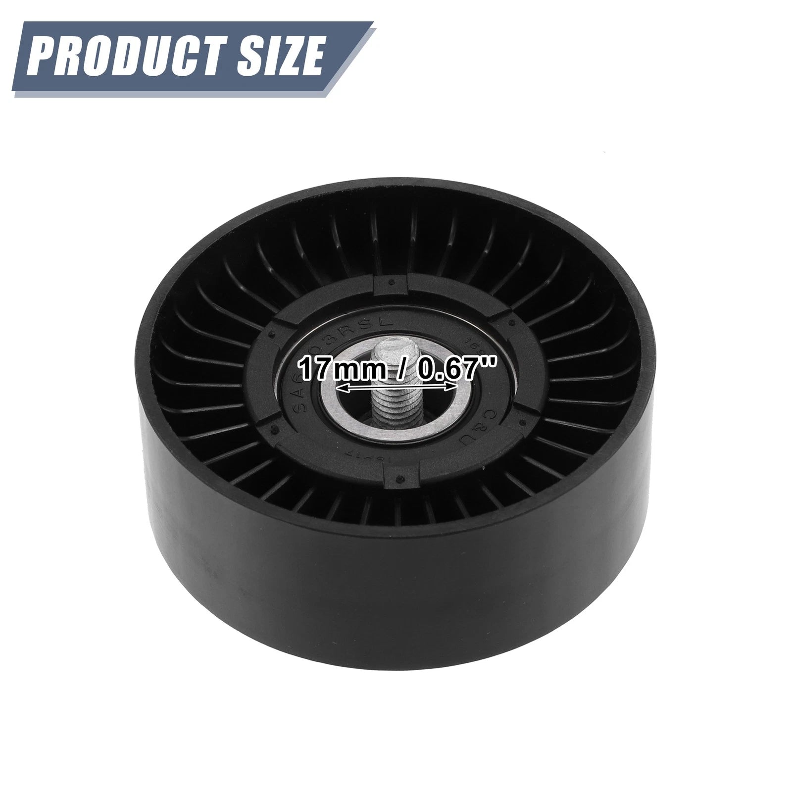 Drive Belt Idler Pulley for Mercedes-Benz C 230 (2003–2007) 2712000570