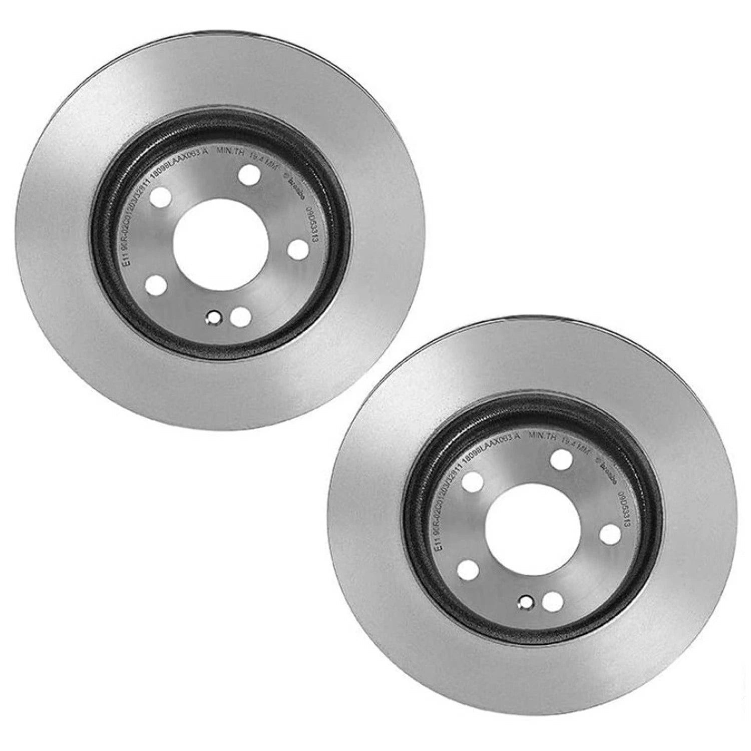 2X Brembo Rear PVT Co-Cast 300mm Disc Brake Rotors for MB W205 S205 C400