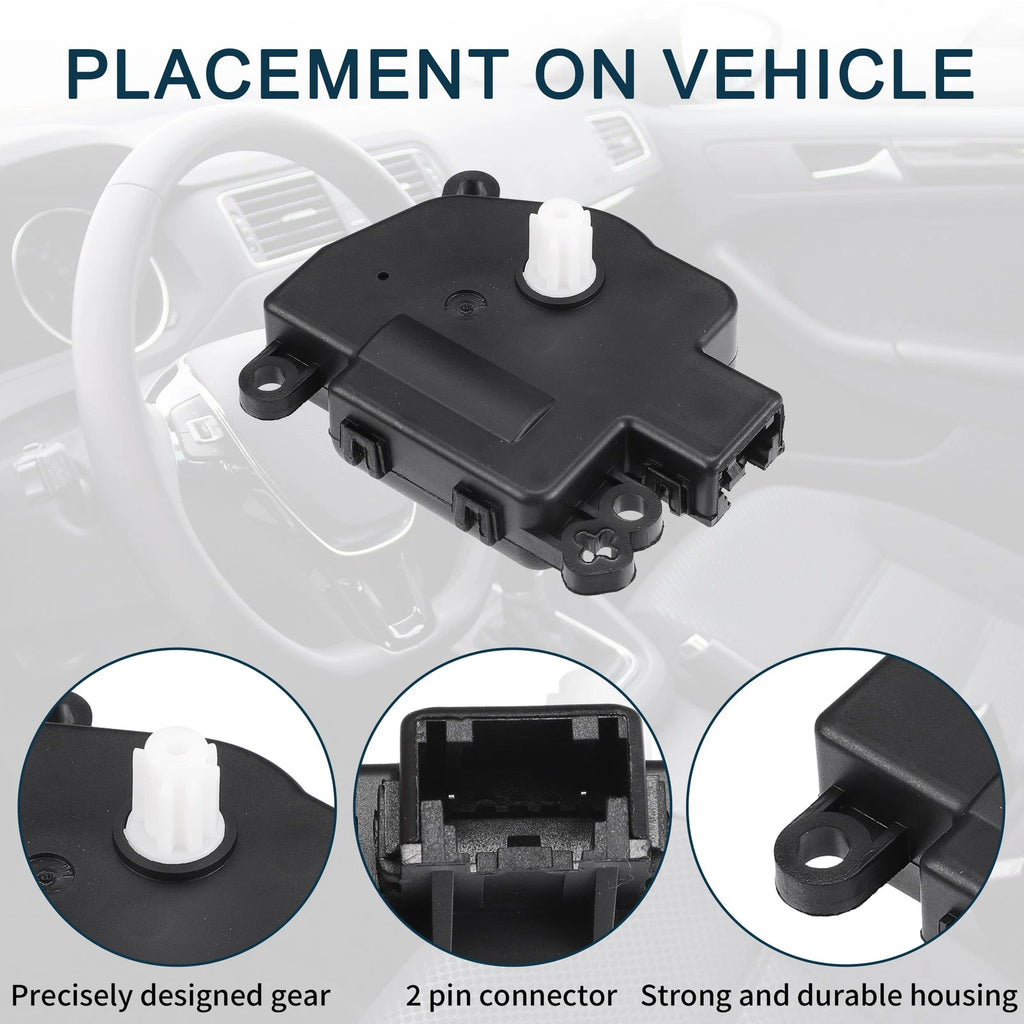 2X No.68238243AA HVAC Heater Blend Door Control Actuator for Chrysler 300 (2008)