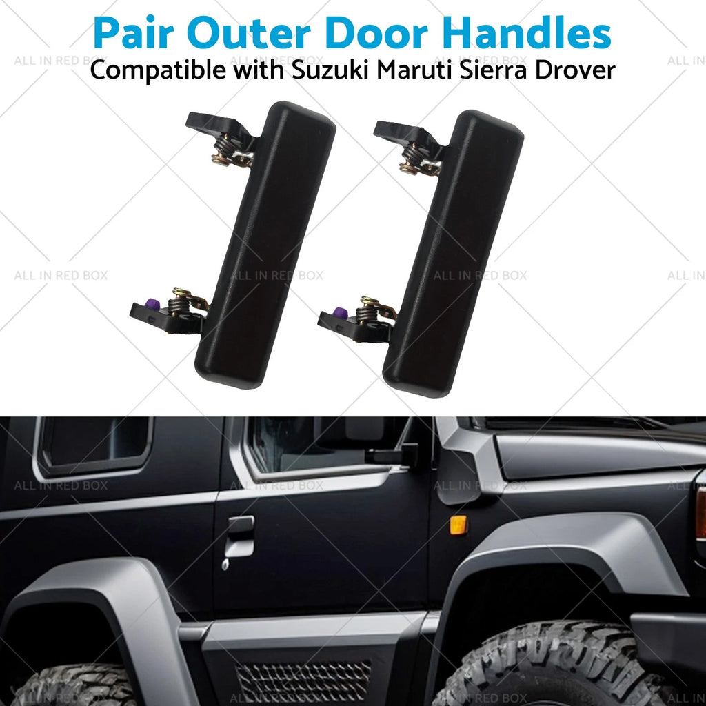 2X Outer Door Handles for Suzuki Maruti Sierra (1981–1999)