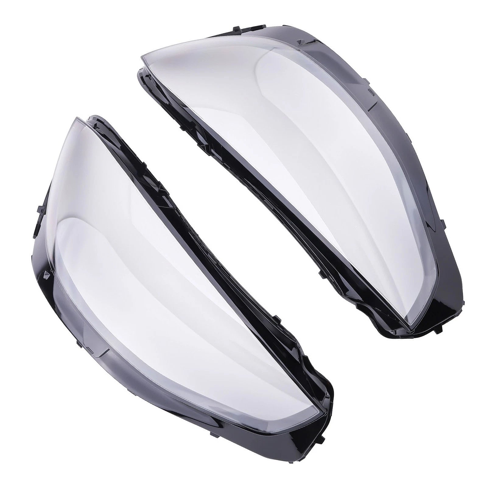2X Headlight Lens Cover for Mercedes-Benz S Class W223 V223 Z223 (2020–2023)