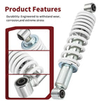 Rear Shock Absorber White 2 x for Yamaha Blaster 200 YFS200 (1988–2006)