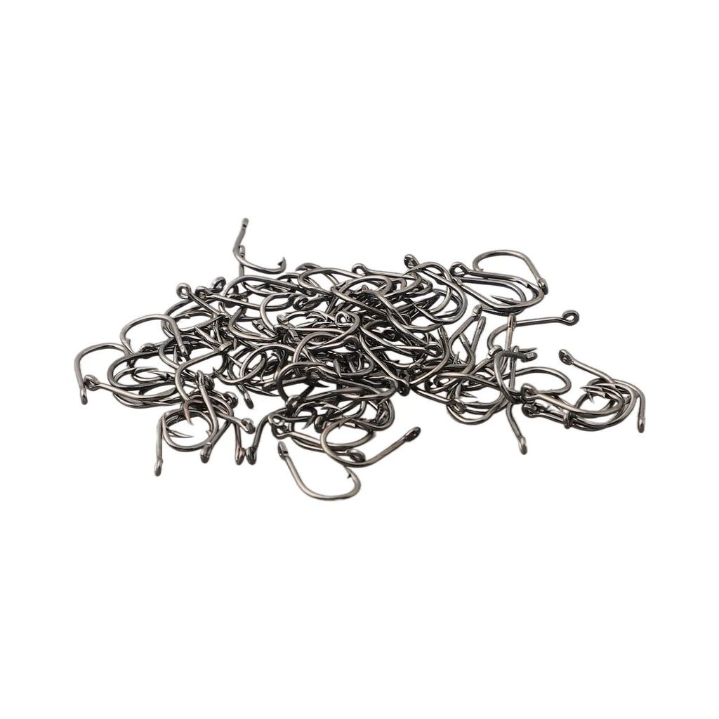 100pcs Carbon Steel Fish Hooks for Fishing Accessories