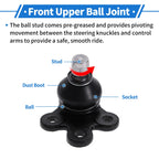 2X Front Upper Ball Joints for Buick Encore (2013–2022) MS50563/BJ55095XL