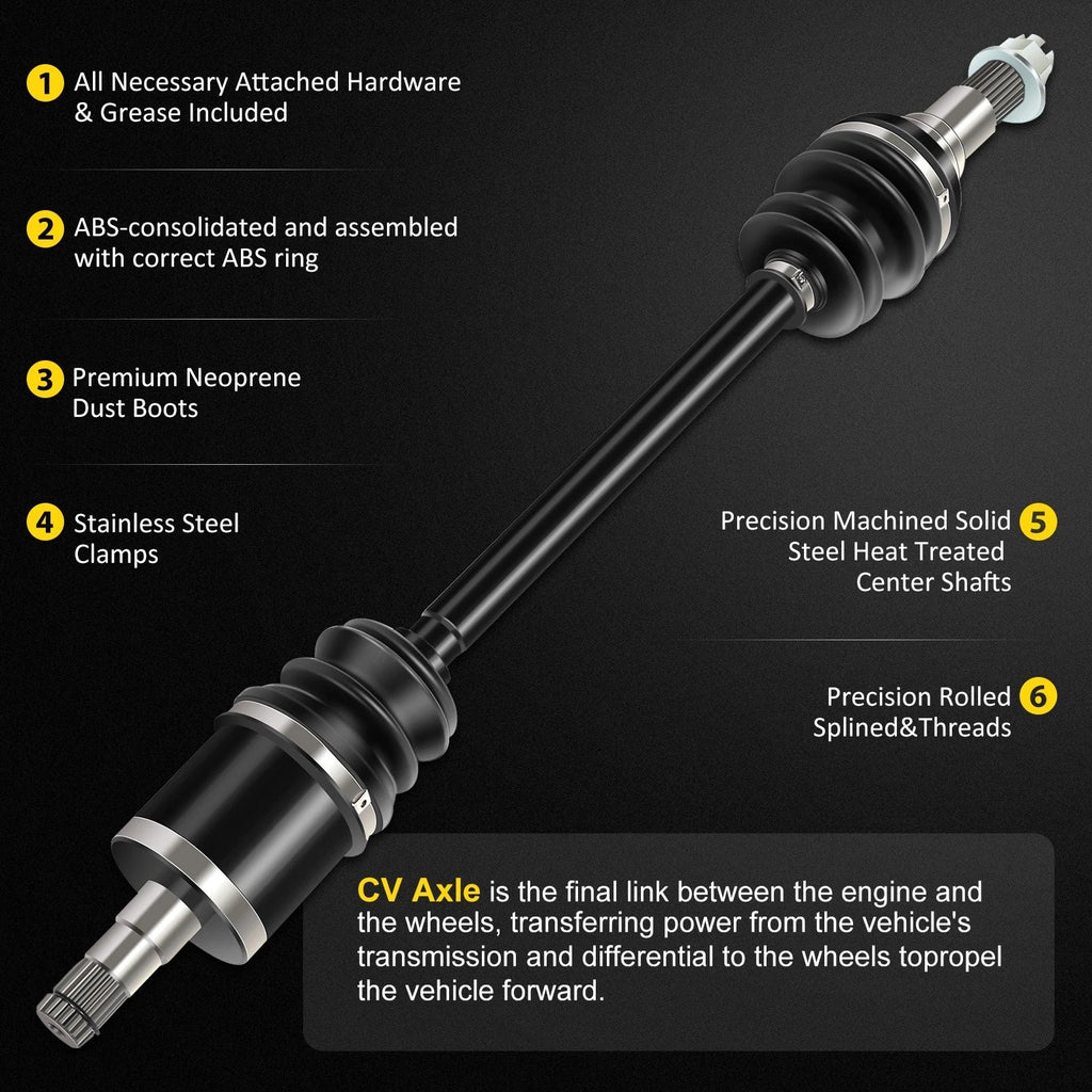Front Left CV Axle Shaft Assembly for Can-Am Commander 800 800R 1000