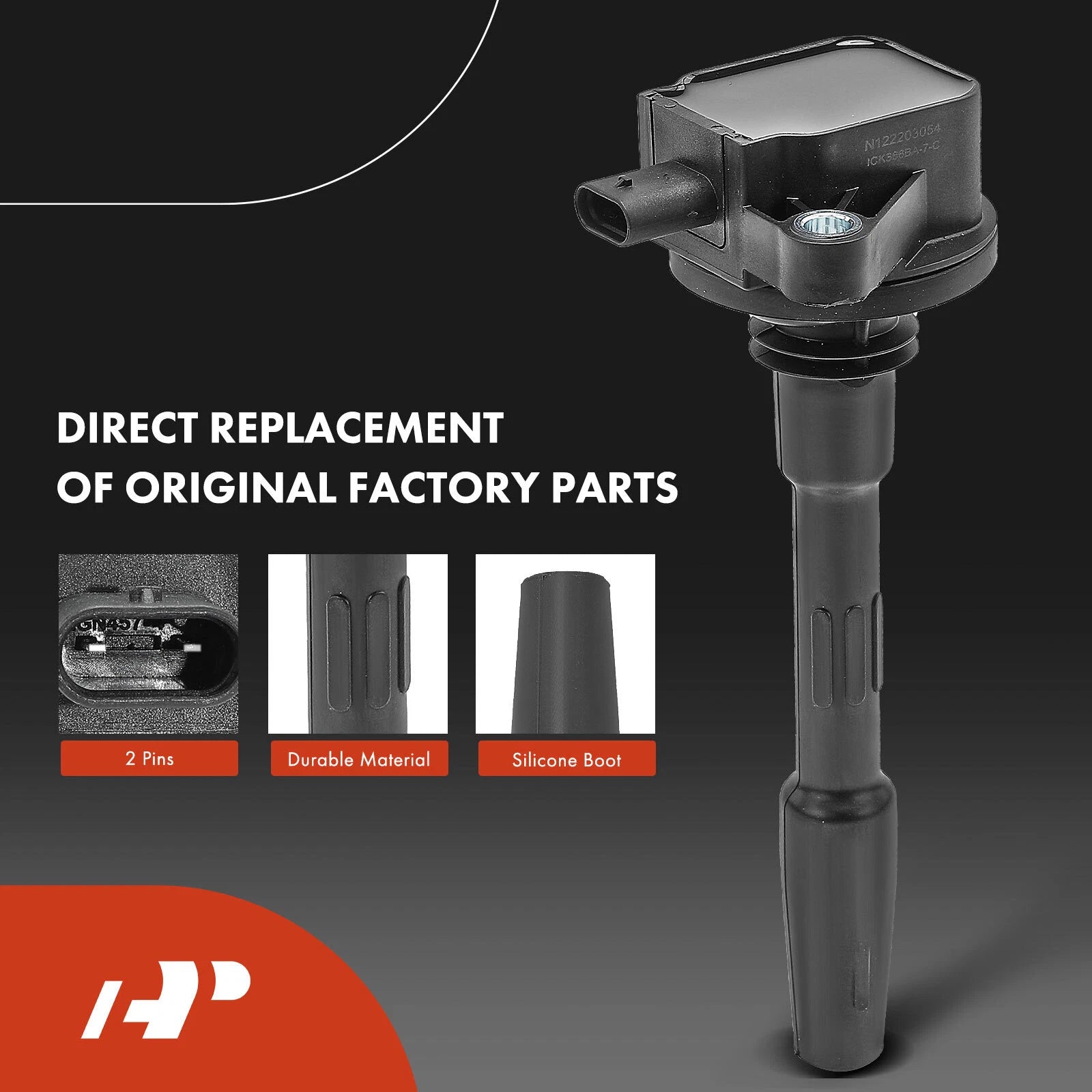Set of 7 Ignition Coils & Iridium Spark Plugs for Ford F-150 (2018–2020)