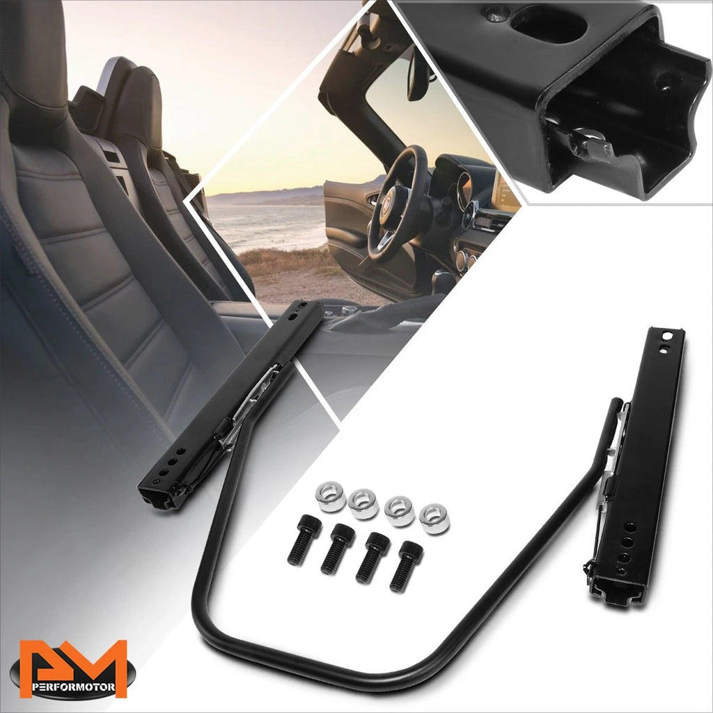Heavy Duty Bucket Seat Bottom Mount Dual Lock Slider for Universal Fit (2010–2023)