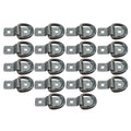 3/8" Bolt on D Ring Tie Down for Trailer Flatbed (5000# Zinc Plated)