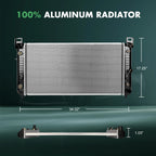 Radiator for Chevrolet Silverado 1500, GMC Yukon (1999–2014)