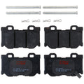 Set of 4 Disc Brake Pads for INFINITI G37 (2008–2013)