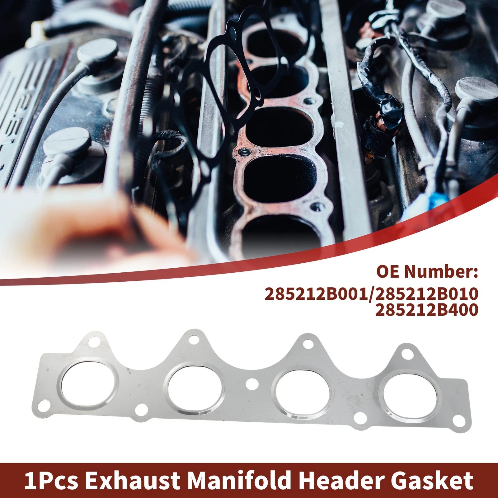 Exhaust Manifold Header Gasket for Hyundai i30 MK3 (2016–2020) No. 285212B001/285212B010