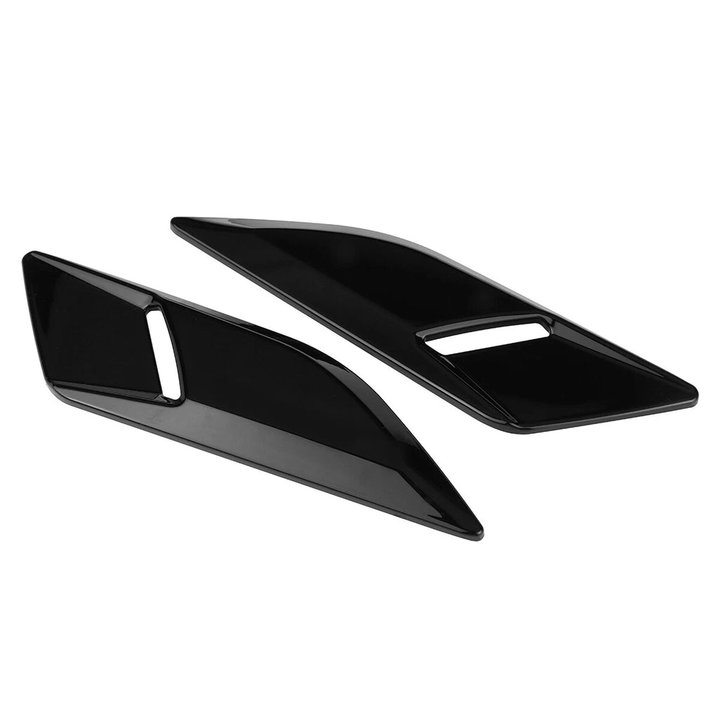 2X SVR Style Front Bonnet Vent Gloss Black for Range Rover Sport L494 (2014–2018)
