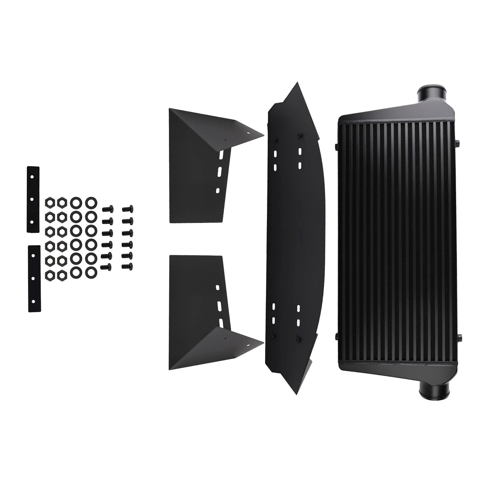 Intercooler Air Guide System for Universal Fit (76.2mm Core, M8 Mounts)
