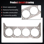 Full Gasket Set for Chevrolet Express 1500 2500 3500 GMC Savana 1500 2500 (1996–2002)