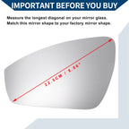 Heated Mirror Glass for Volkswagen iD4 (2020–2022)