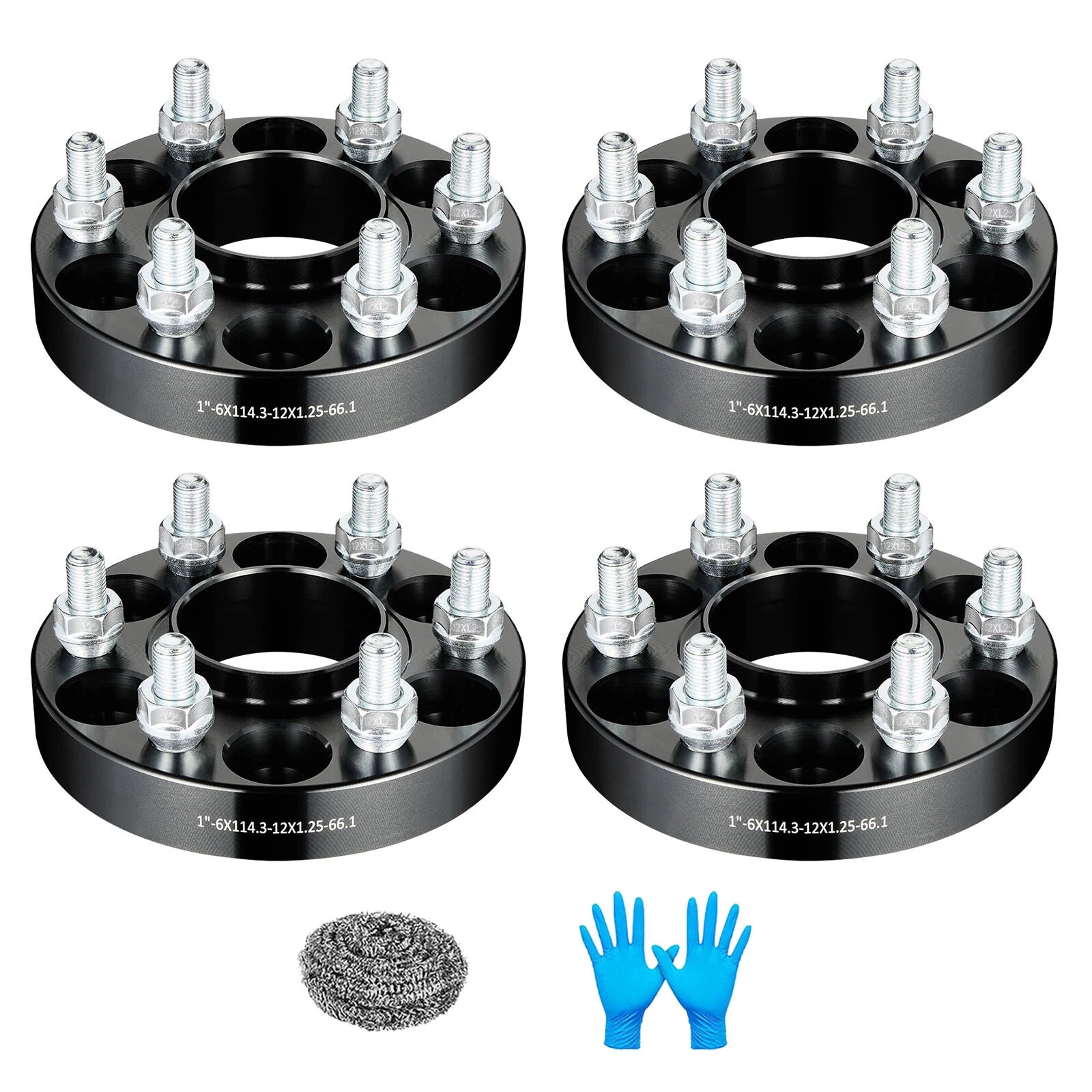 4pcs 1" 6x4.5 Hubcentric Wheel Spacers for Nissan Pathfinder (2005–2012)