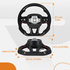 Carbon Fiber Racing Steering Wheel for Jeep Grand Cherokee SRT (2011–2021)