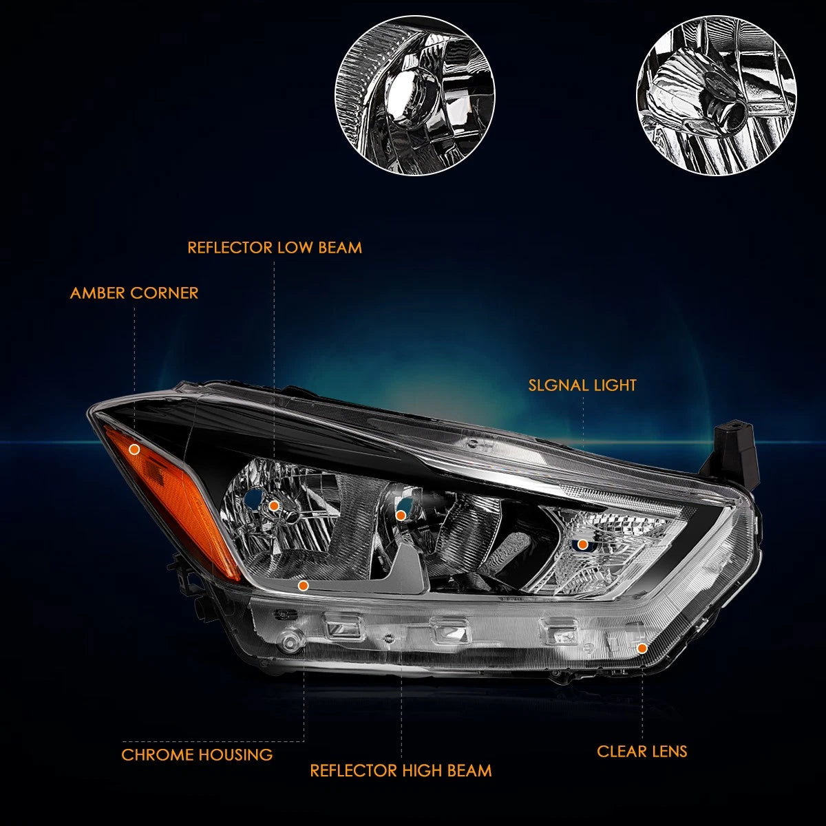 Front Right Bumper Cover Reinforcement Bracket for Toyota Yaris (2007–2012)