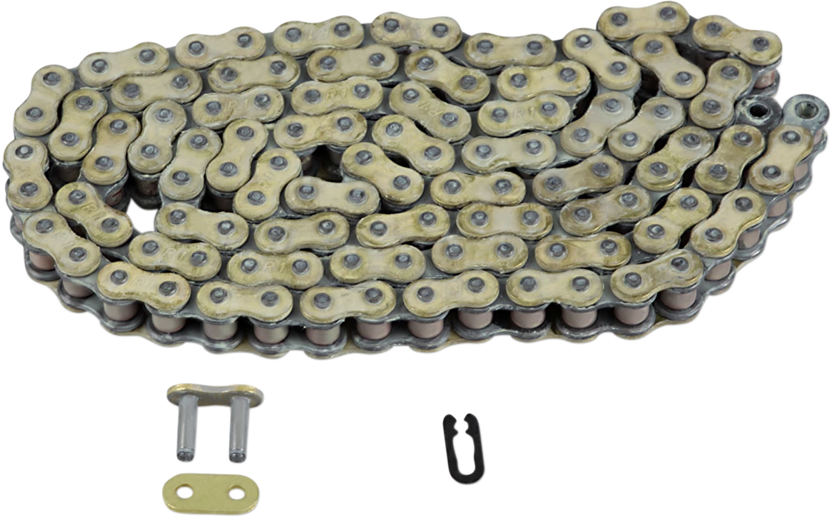 120-Link Renthal 428 R1 Works Chain for Motorcycles (C267)