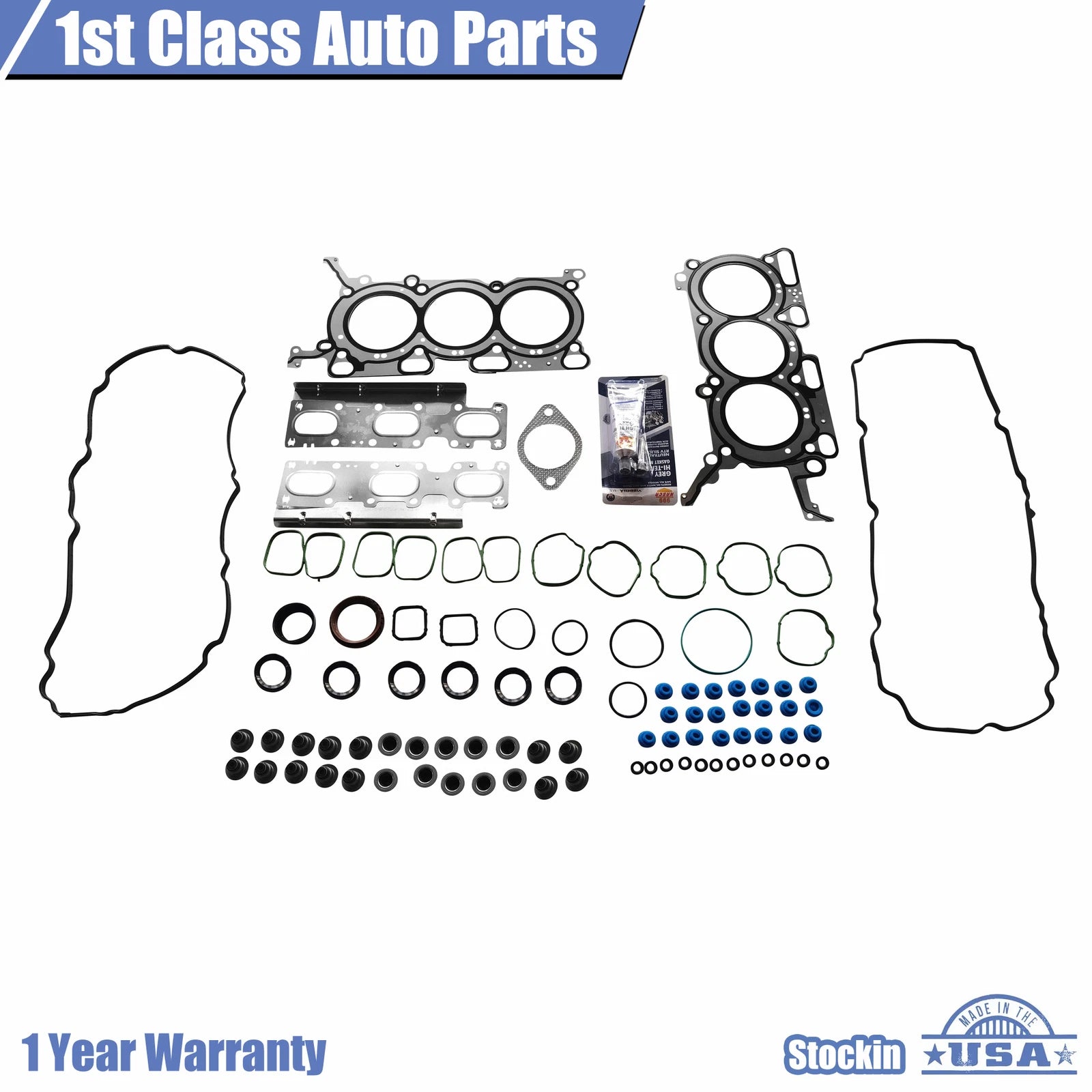 Cylinder Head Gasket Set for Mazda 6, CX-9, Lincoln MKT, MKS (2009–2019)