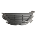 Replacement Black TPO Plastic Front Passenger Side Bumper Cover Grille