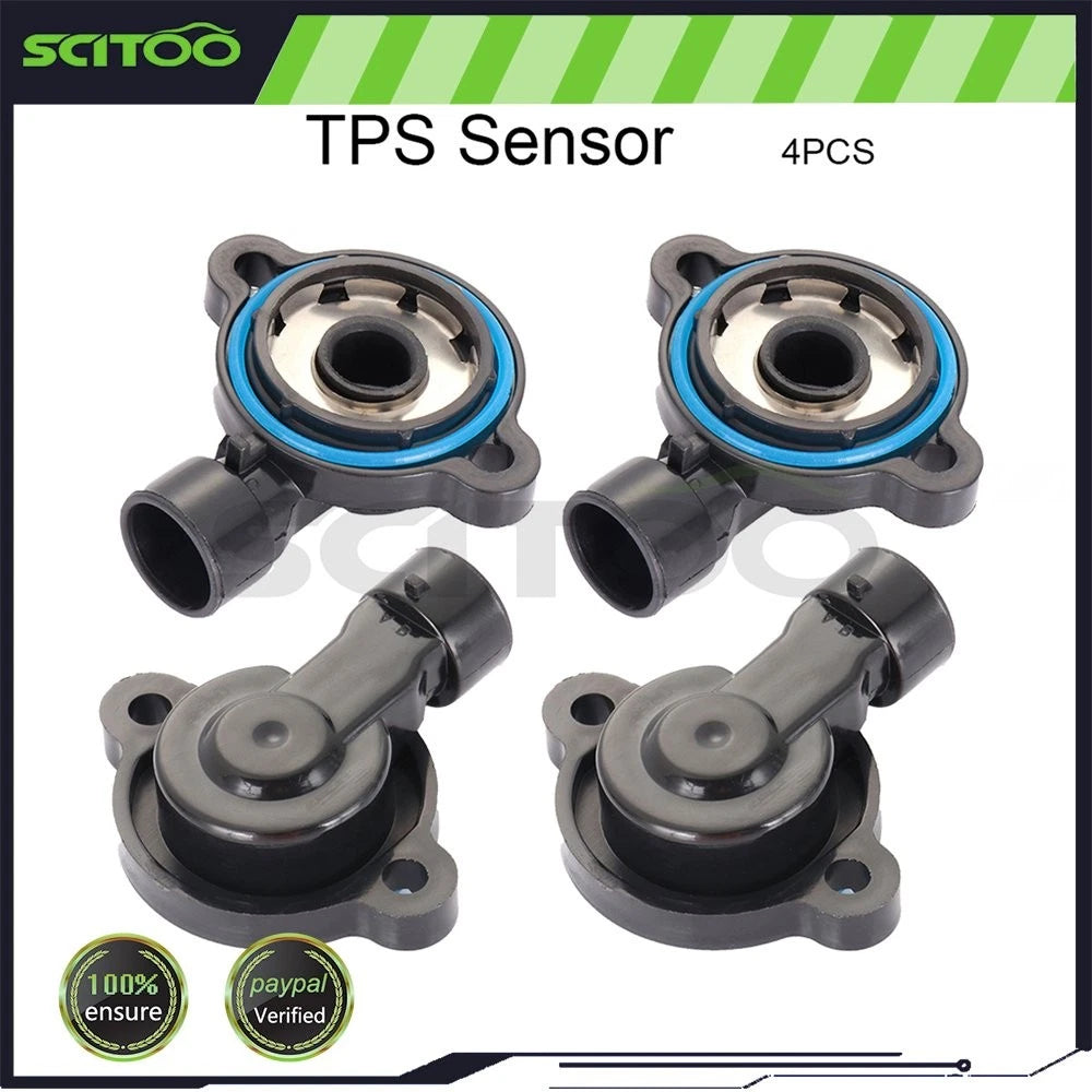4X Throttle Position Sensor for Chevrolet C1500 Pickup, Suburban (1997–1999)