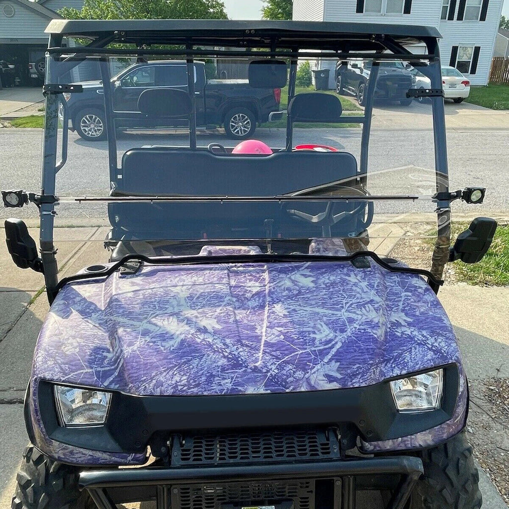 Flip Clear Windshield for Polaris Ranger 500/700 XP/Crew (2004–2019)