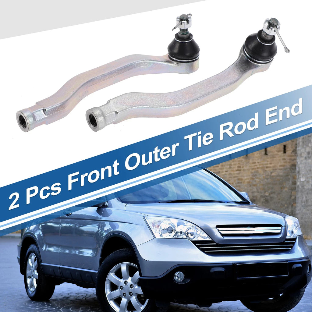 2pcs Front Outer Tie Rod Ends for Honda Accord (1990–1993) No. ES3153/ES3154