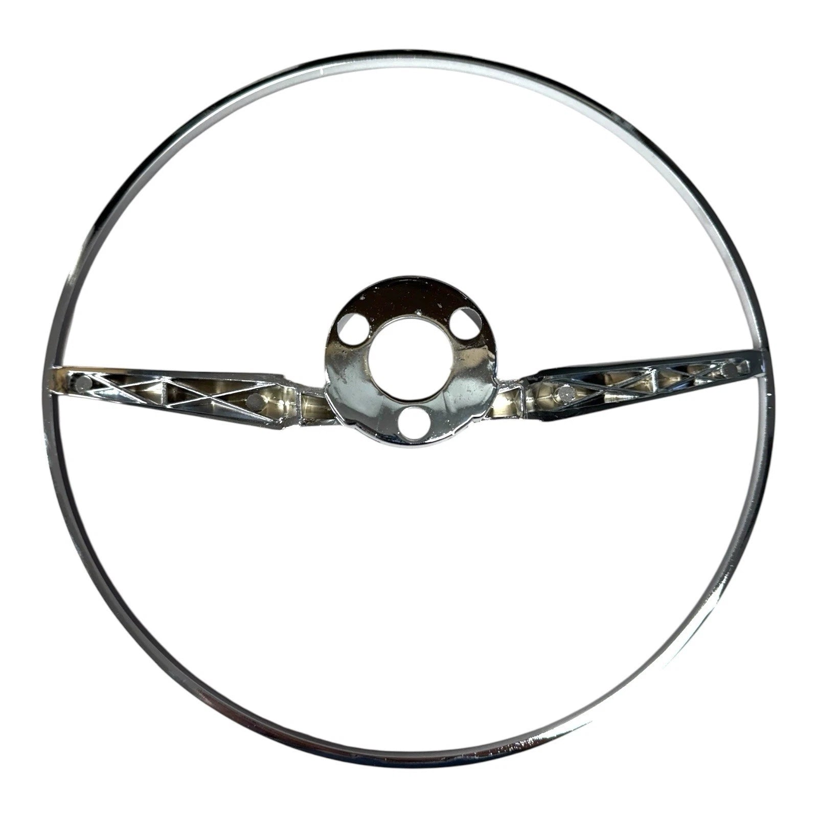 Chrome Horn Ring Replacement for 1955–1956 Chevrolet Two-Ten (210)