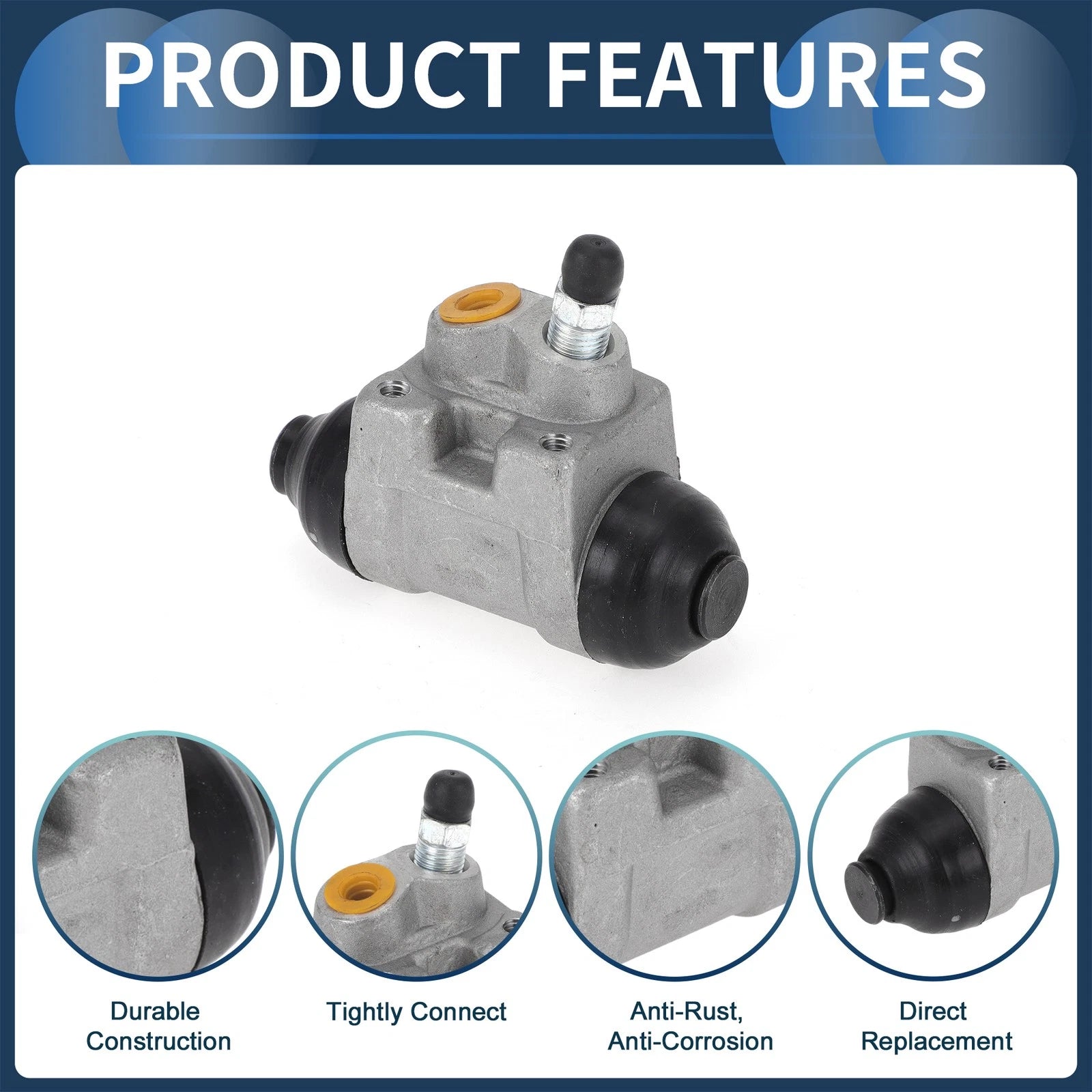 Rear Right Brake Wheel Cylinder No. 5838025000 for Hyundai Elantra (2001–2008)