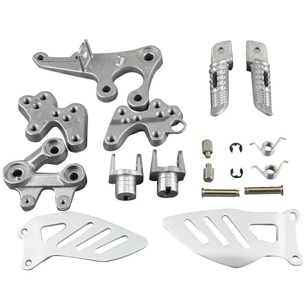 Front Rider Footrest Pegs Brackets for Suzuki GSXR 1000 (2005–2011)