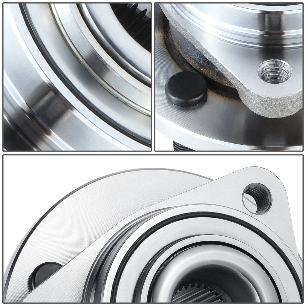 Set of 2 Front Wheel Bearing Hubs for Chevy Cobalt Pontiac G5 Saturn Ion (2003–2010)