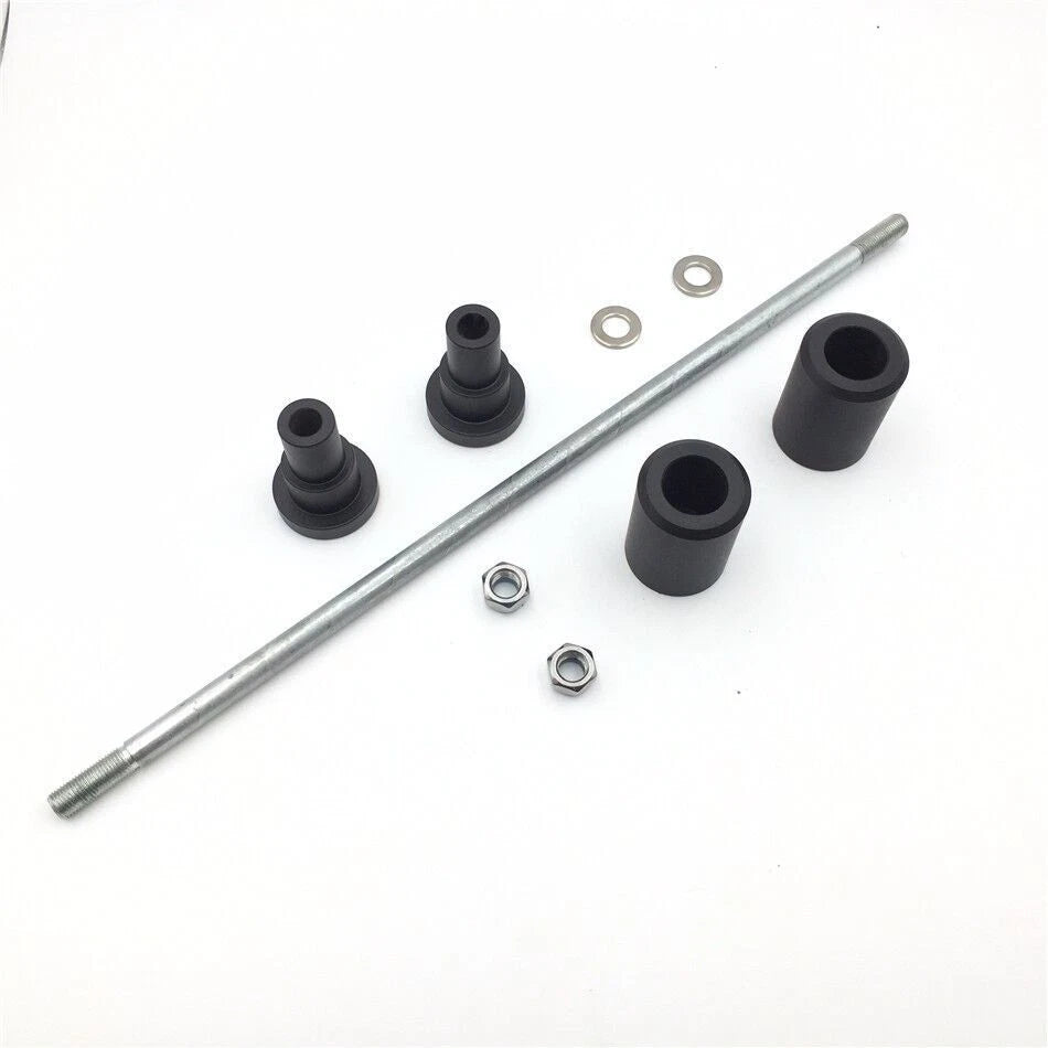 Frame Sliders for Kawasaki Ninja ZX6R ZX636E ZX636F (2013–2014) No Cut Black