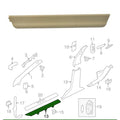 Floor Bead Strip Beige for Volvo S60 S80L XC60
